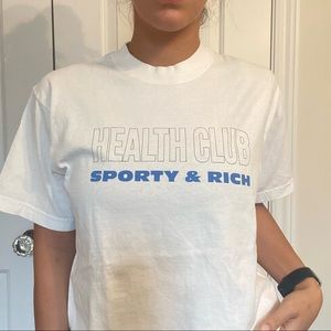 Sporty and Rich Tshirt